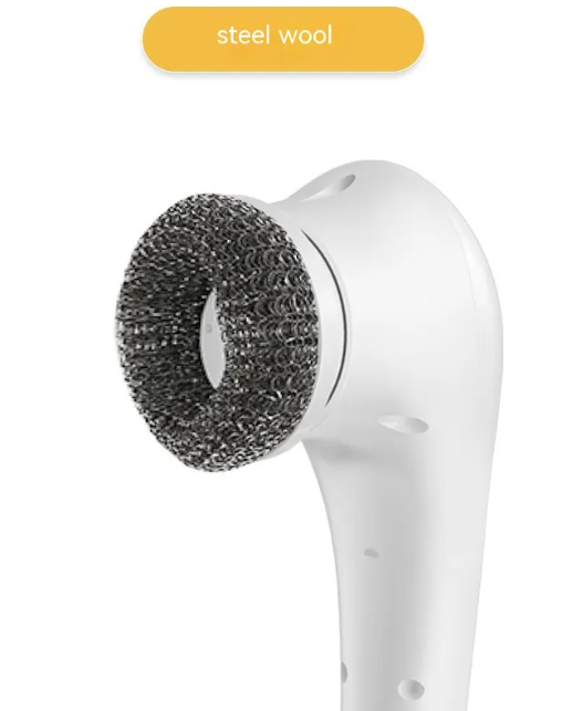 5-in-1 Cordless Electric Spin Scrubber – Rechargeable Multi-Surface Cleaning Brush