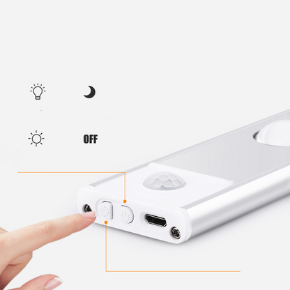 20cm Dimmable Motion Sensor Cabinet Light with 3 Color Mode