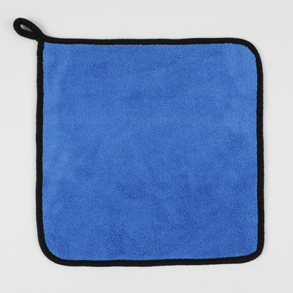 Thick Coral Fleece Car Wash Towels - Double-Sided