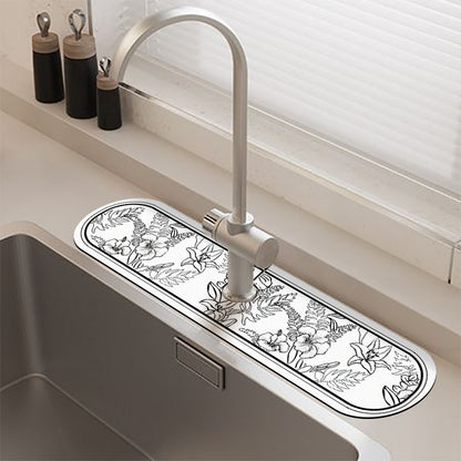 Quick-Dry Diatomaceous Water Absorbent Mat for Bathroom