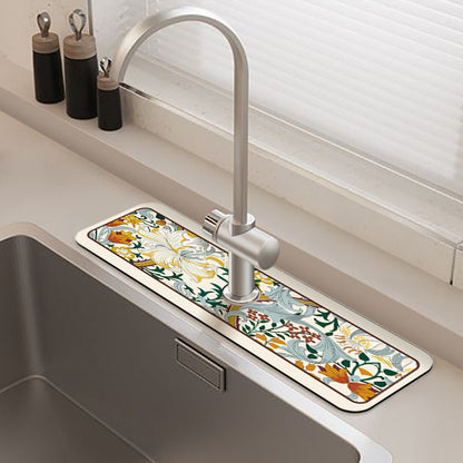 Quick-Dry Diatomaceous Water Absorbent Mat for Bathroom