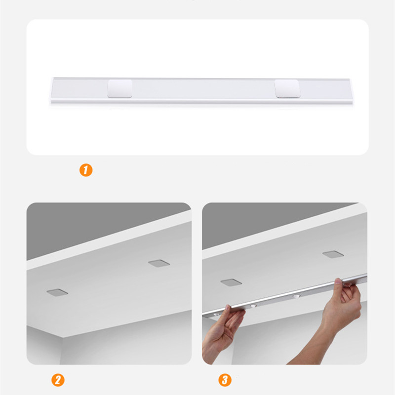 20cm Dimmable Motion Sensor Cabinet Light with 3 Color Mode