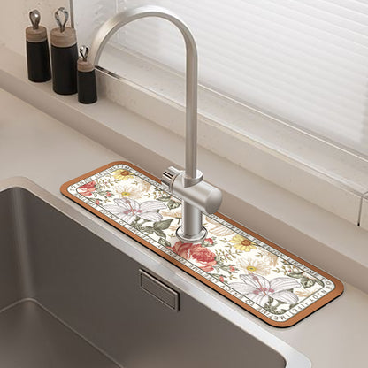 Quick-Dry Diatomaceous Water Absorbent Mat for Bathroom