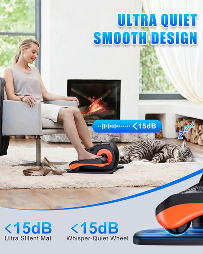 Electric Under-Desk Elliptical – Seated Leg Exerciser with Remote, 12 Speeds, Quiet Motor - image 5