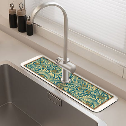 Quick-Dry Diatomaceous Water Absorbent Mat for Bathroom
