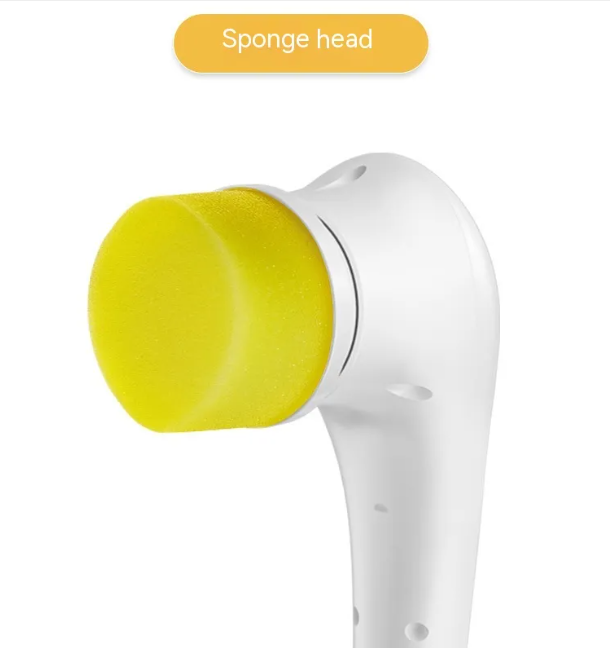 5-in-1 Cordless Electric Spin Scrubber – Rechargeable Multi-Surface Cleaning Brush