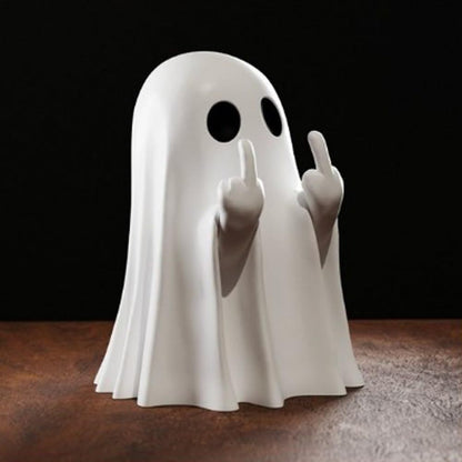 Cute & Cheeky Ghost Figurines – Halloween Resin Decorations