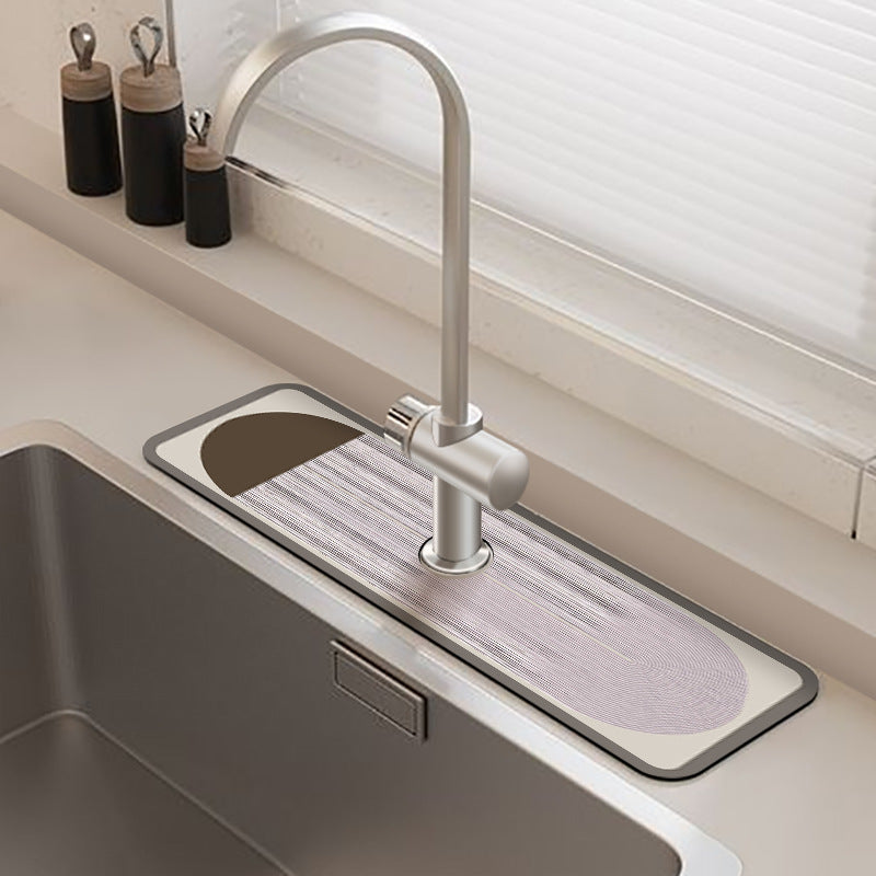 Quick-Dry Diatomaceous Water Absorbent Mat for Bathroom