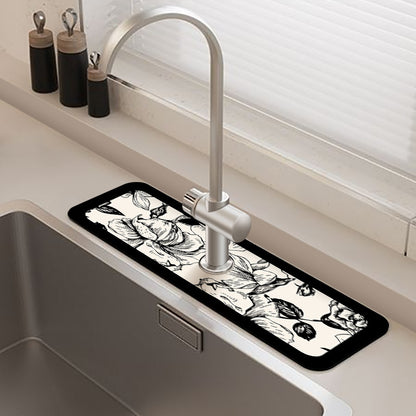 Quick-Dry Diatomaceous Water Absorbent Mat for Bathroom