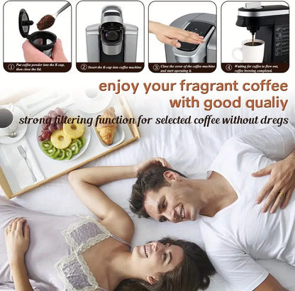 Reusable K Cups and Coffee Filters for Keurig Brewers