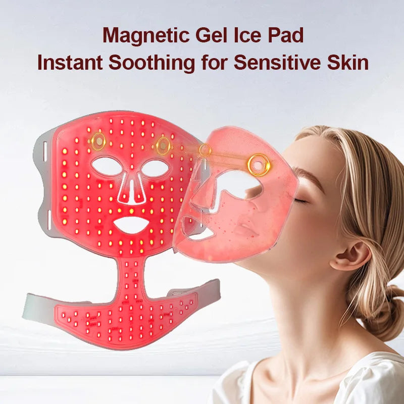 Flexible Silicone LED Face Mask – Red, Near-Infrared, Blue & Amber Light - image 3