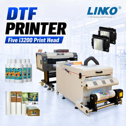 A3 DTF Printer with Dual i1600 Printheads – Direct-to-Film T-Shirt Transfer Printer - image 3