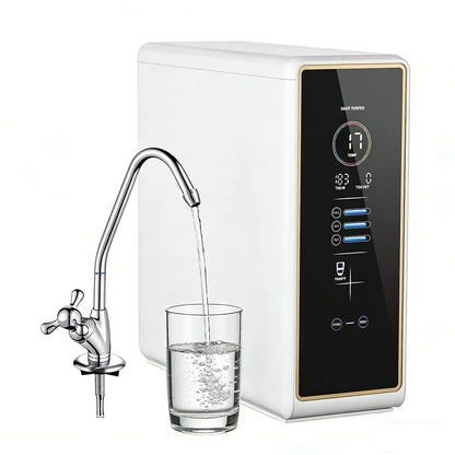 Tankless reverse osmosis water filter system