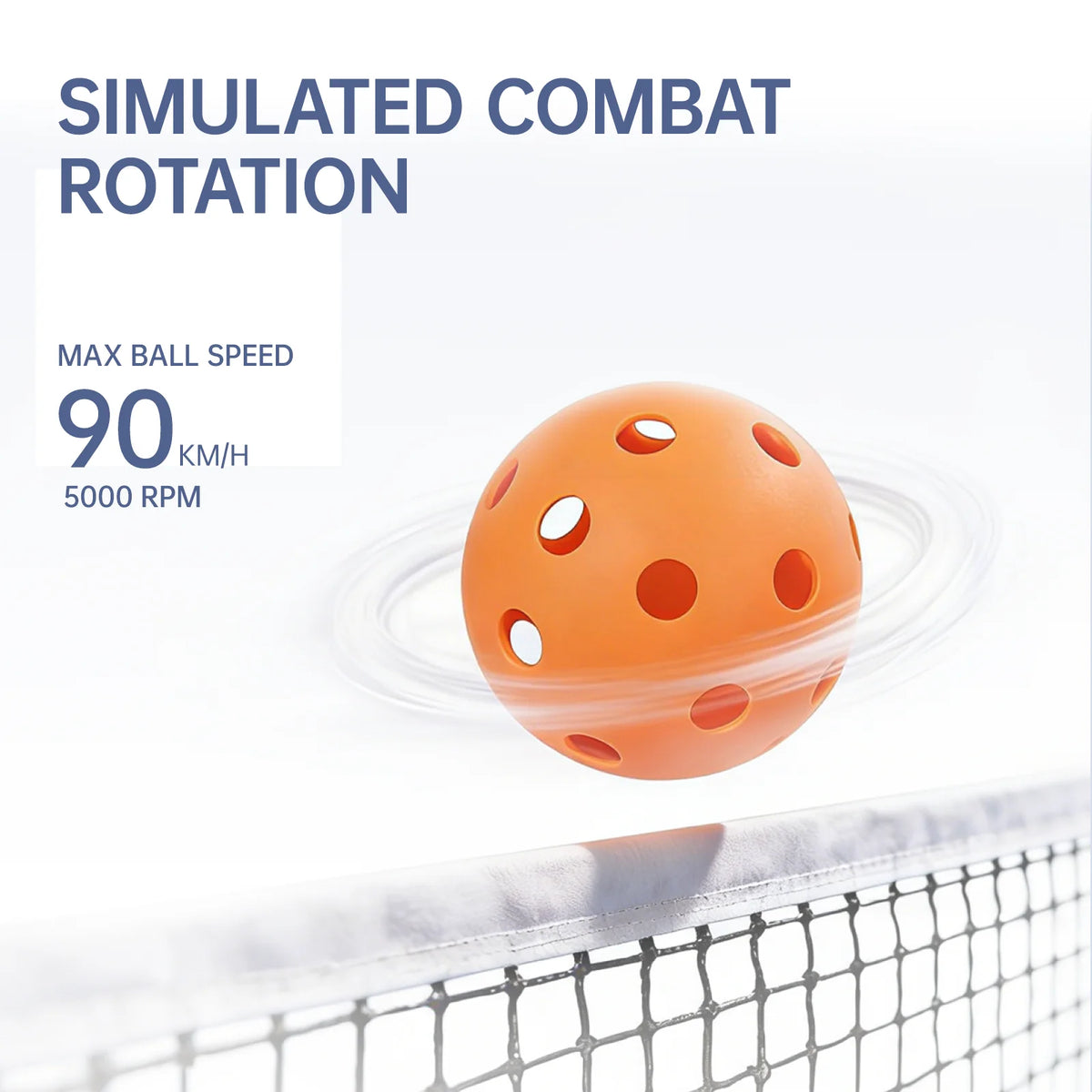 App-Controlled Pickleball Ball Machine – 50-Ball Capacity, 28 Programmable Spots, 6-Hour Battery - image 6