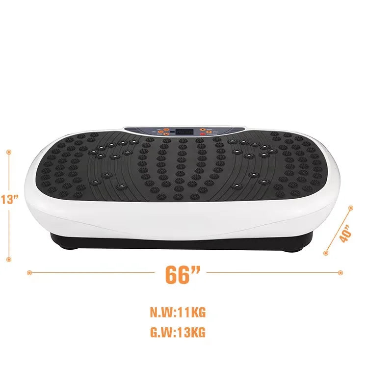 Whole-Body Vibration Plate Exercise Machine – 60 Speeds, Oscillation, Dual Motor 200W + 40W - image 3