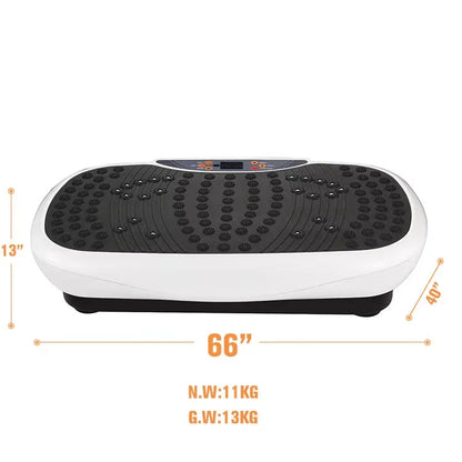 Whole-Body Vibration Plate Exercise Machine – 60 Speeds, Oscillation, Dual Motor 200W + 40W - image 3