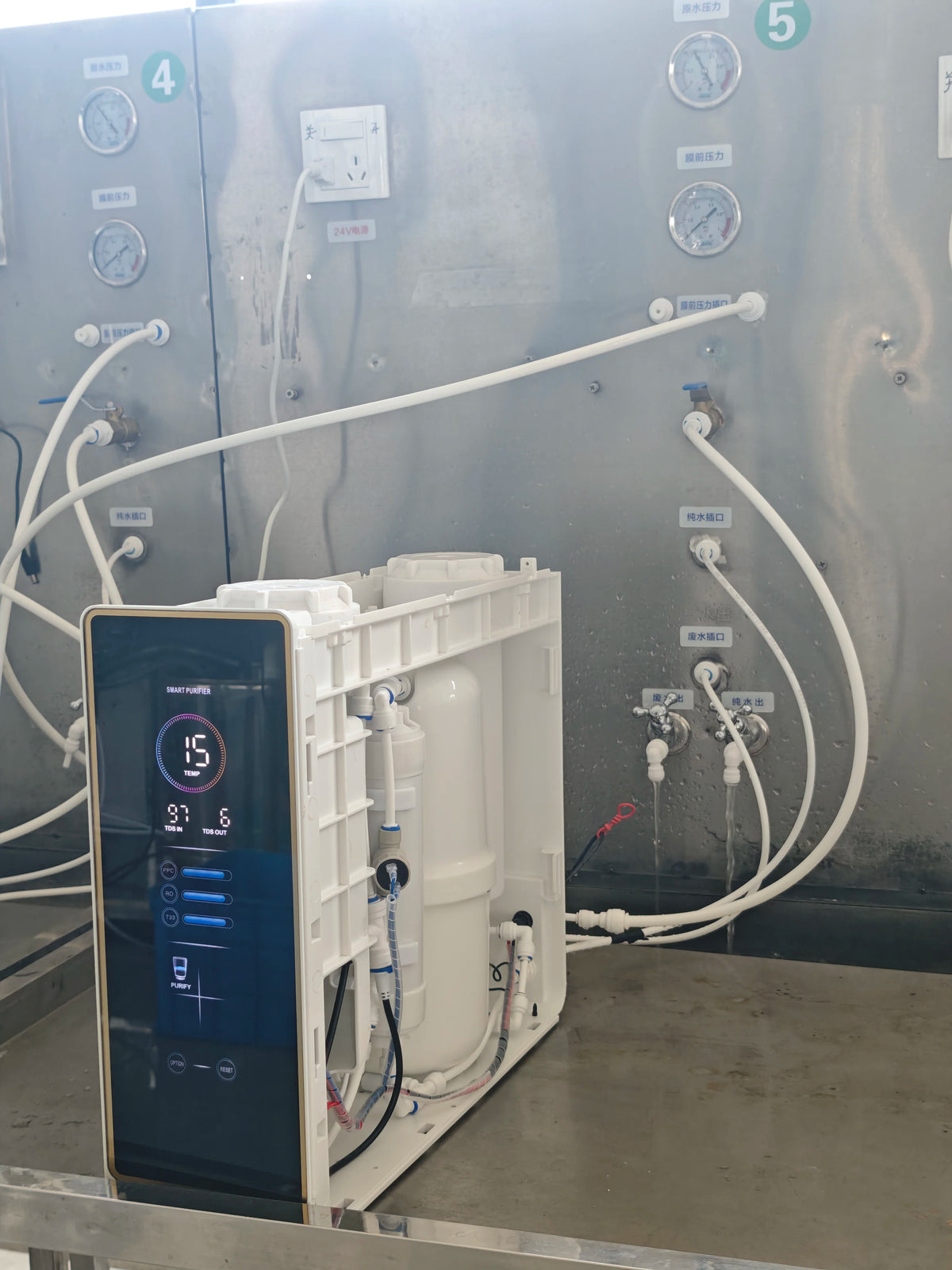 Tankless Reverse Osmosis Water Filter System – 200 GPD 4-Stage Under-Sink RO with TDS Display - image 3
