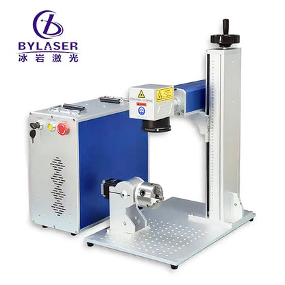 60W JPT Fiber Laser Engraver & Marking Machine for Metal – 110 x 110 mm, Air-Cooled, EzCad