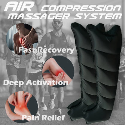Air Compression Recovery Boots – Sequential Leg Massager, 30-260 mmHg, 6 Modes, 5000mAh Battery - image 4