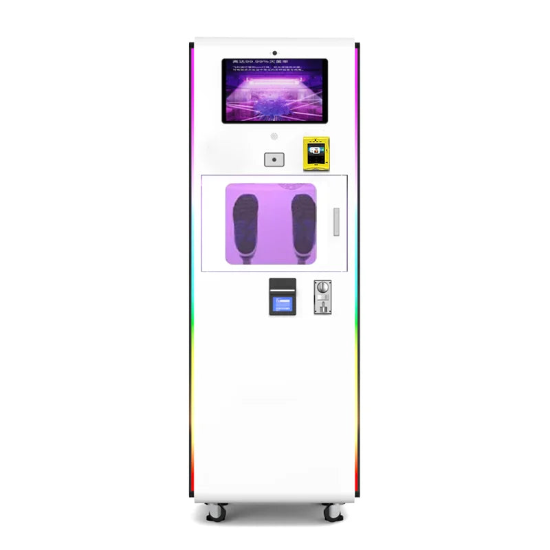 Automatic Shoe Cleaning & Sterilizing Vending Machine – Coin, Card & QR Payment, Commercial Self-Ser - image 3