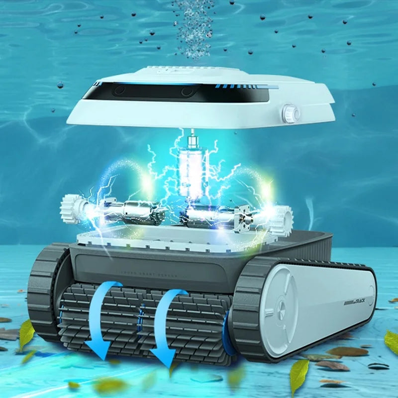 Robotic Pool Cleaner for In-Ground & Above-Ground Pools – Automatic Floor & Wall Cleaning - image 2
