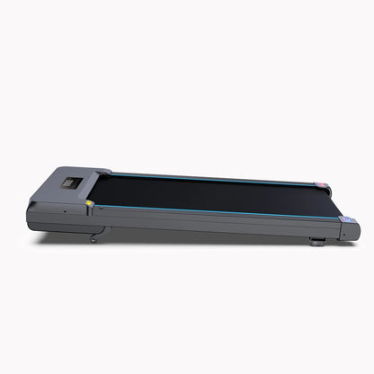 Auto incline walking pad under desk treadmill
