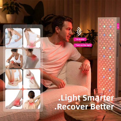 Full-Body Red Light Therapy Panel – 9 Wavelengths Red & Near-Infrared, Dimmable, Low EMF - image 5