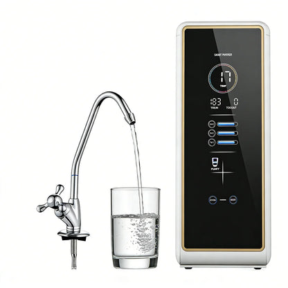 Tankless Reverse Osmosis Water Filter System – 200 GPD 4-Stage Under-Sink RO with TDS Display
