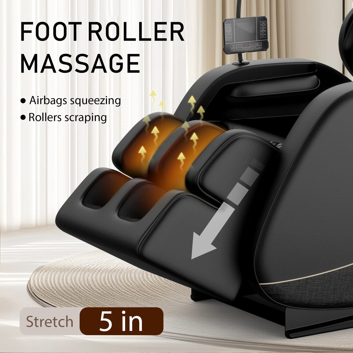 Zero gravity full body massage chair