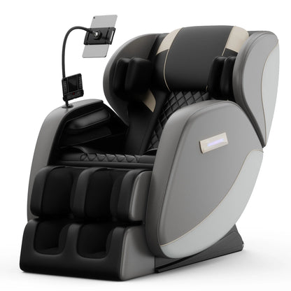 Zero Gravity Full-Body Massage Chair with Heat, Airbags, Foot Rollers, Bluetooth & Touch Screen - image 8