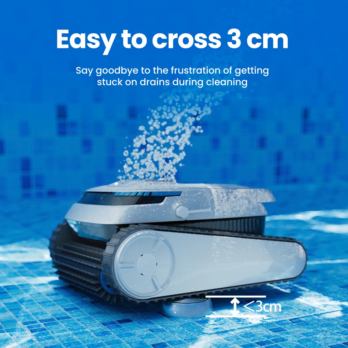 Robotic Pool Cleaner for In-Ground & Above-Ground Pools – Automatic Floor & Wall Cleaning - image 5