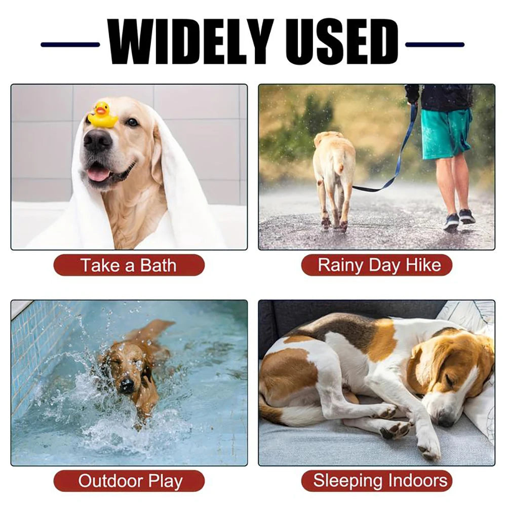 Quick-Drying Dog Bathrobe – Soft, Absorbent Towel Wrap