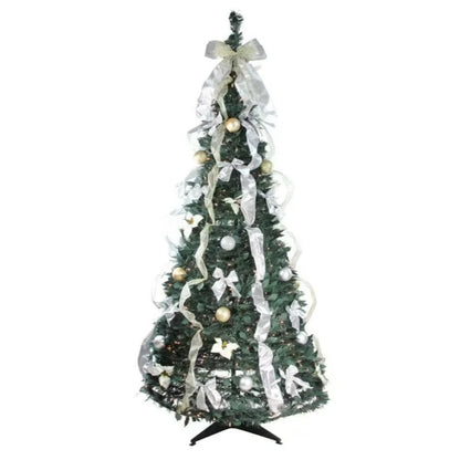 Pop-Up Pre-Decorated Pre-Lit Christmas Tree – Foldable, Sets Up in Seconds (4 to 7 ft) - image 6