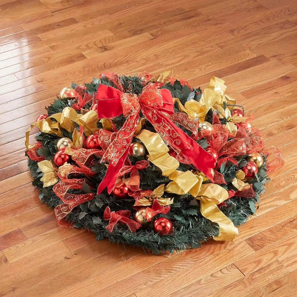 Pop-Up Pre-Decorated Pre-Lit Christmas Tree – Foldable, Sets Up in Seconds (4 to 7 ft) - image 3