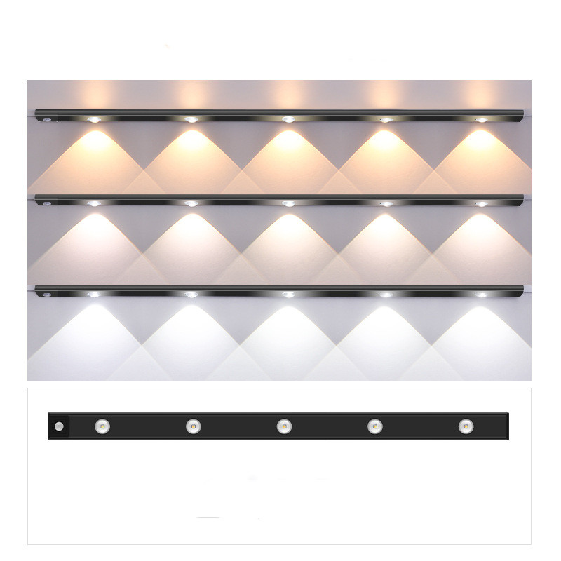20cm Dimmable Motion Sensor Cabinet Light with 3 Color Mode