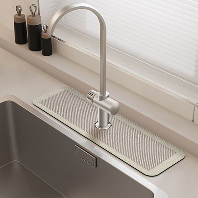 Quick-Dry Diatomaceous Water Absorbent Mat for Bathroom
