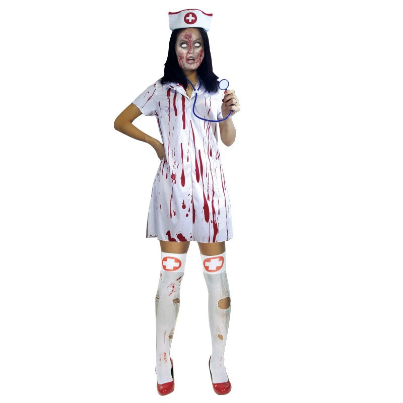 Zombie Doctor Costume – Adult Halloween Party Outfit