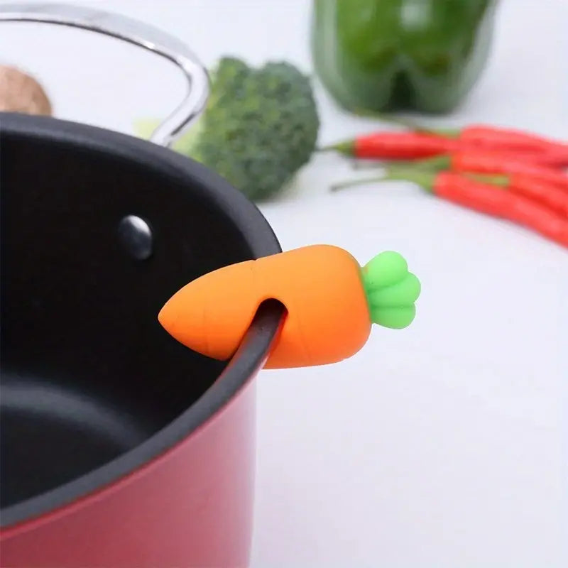 Creative Silicone Chili Carrot Chicken Leg Pot Cover