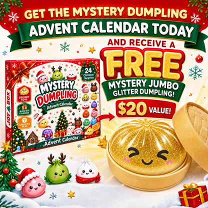 2026 Dumpling Squishy Advent Calendar