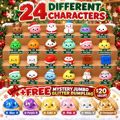 2026 Dumpling Squishy Advent Calendar